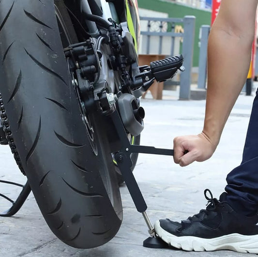 Alzador de Moto Universal | Caballete de Mantención Reforzado Portatil - Locos por las Motos