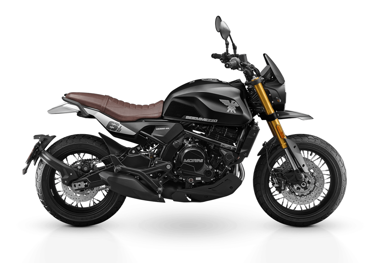 Moto Morini Seiemmezzo SCR 650 Night Black - Locos por las Motos