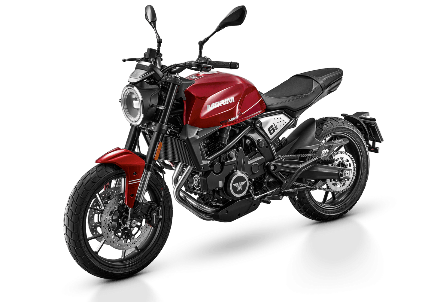 Moto Morini Seiemmezzo STR 650 Fire Red - Locos por las Motos