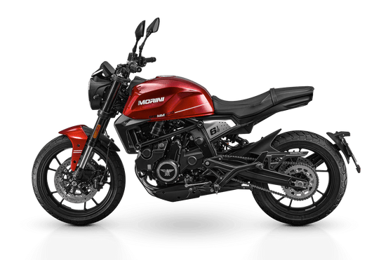 Moto Morini Seiemmezzo STR 650 Fire Red - Locos por las Motos