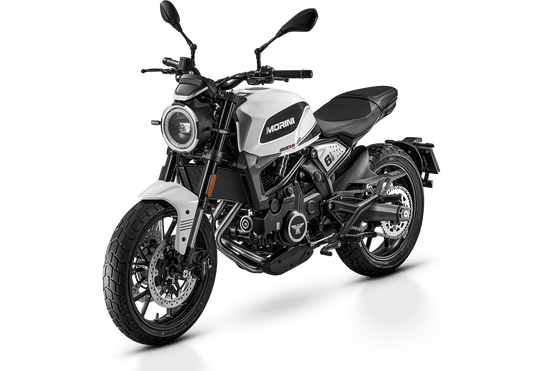 Moto Morini Seiemmezzo STR 650 Starlight White - Locos por las Motos