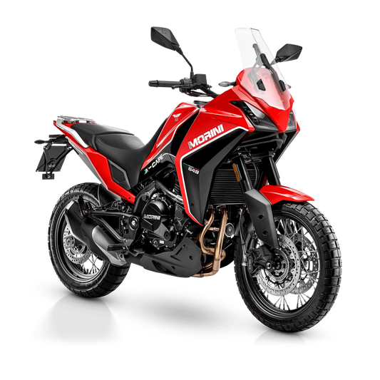 Moto Morini X - Cape 649 2025 Red Passion - Locos por las Motos