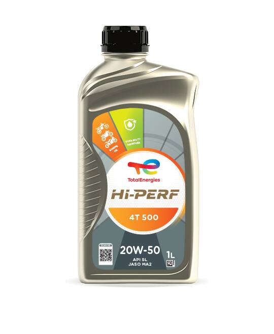 Aceite TotalEnergies HI - PERF 4T 500 20W50 (SL) - Locos por las Motos