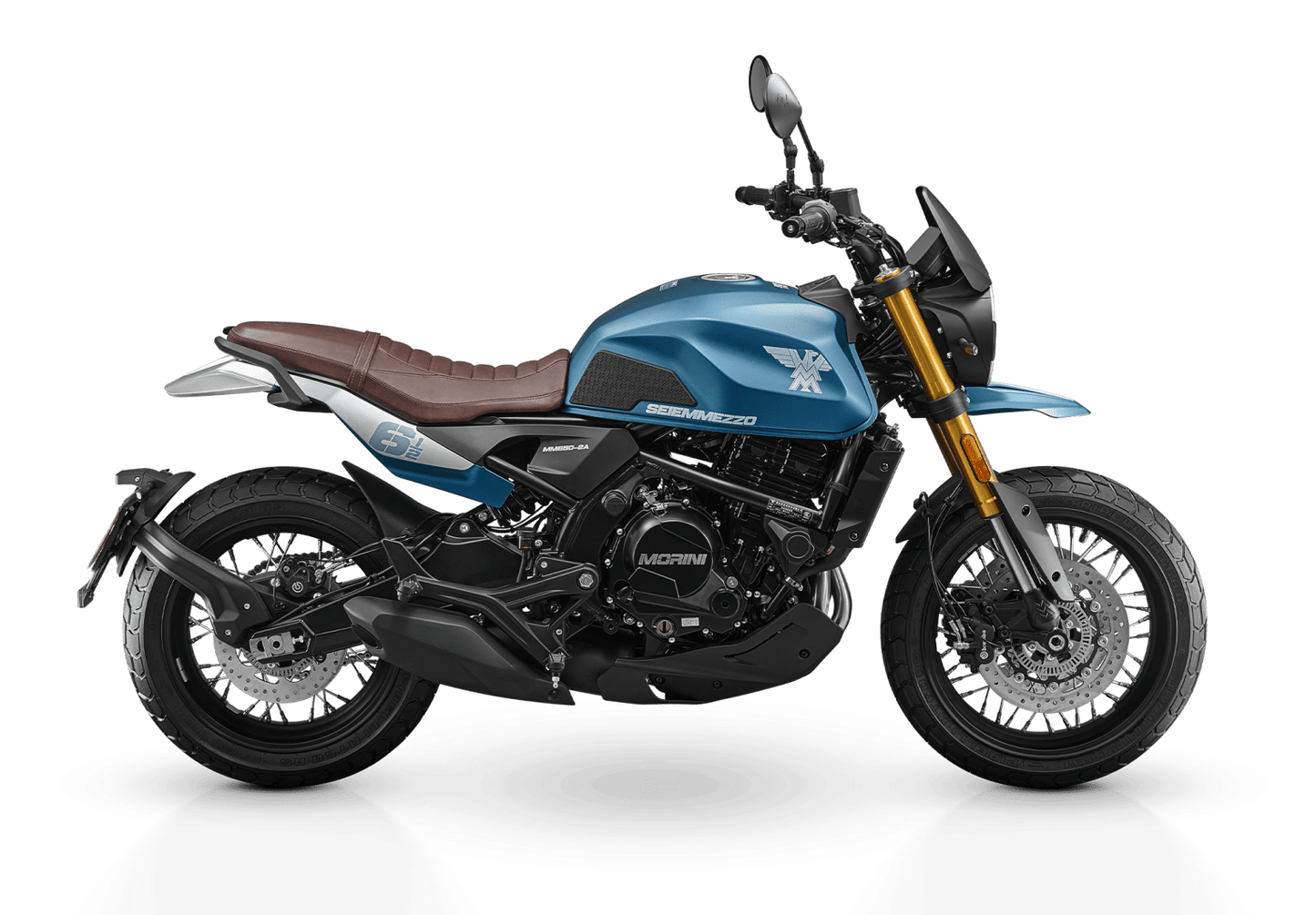 Moto Morini Seiemmezzo SCR 650 Blue Storm - Locos por las Motos