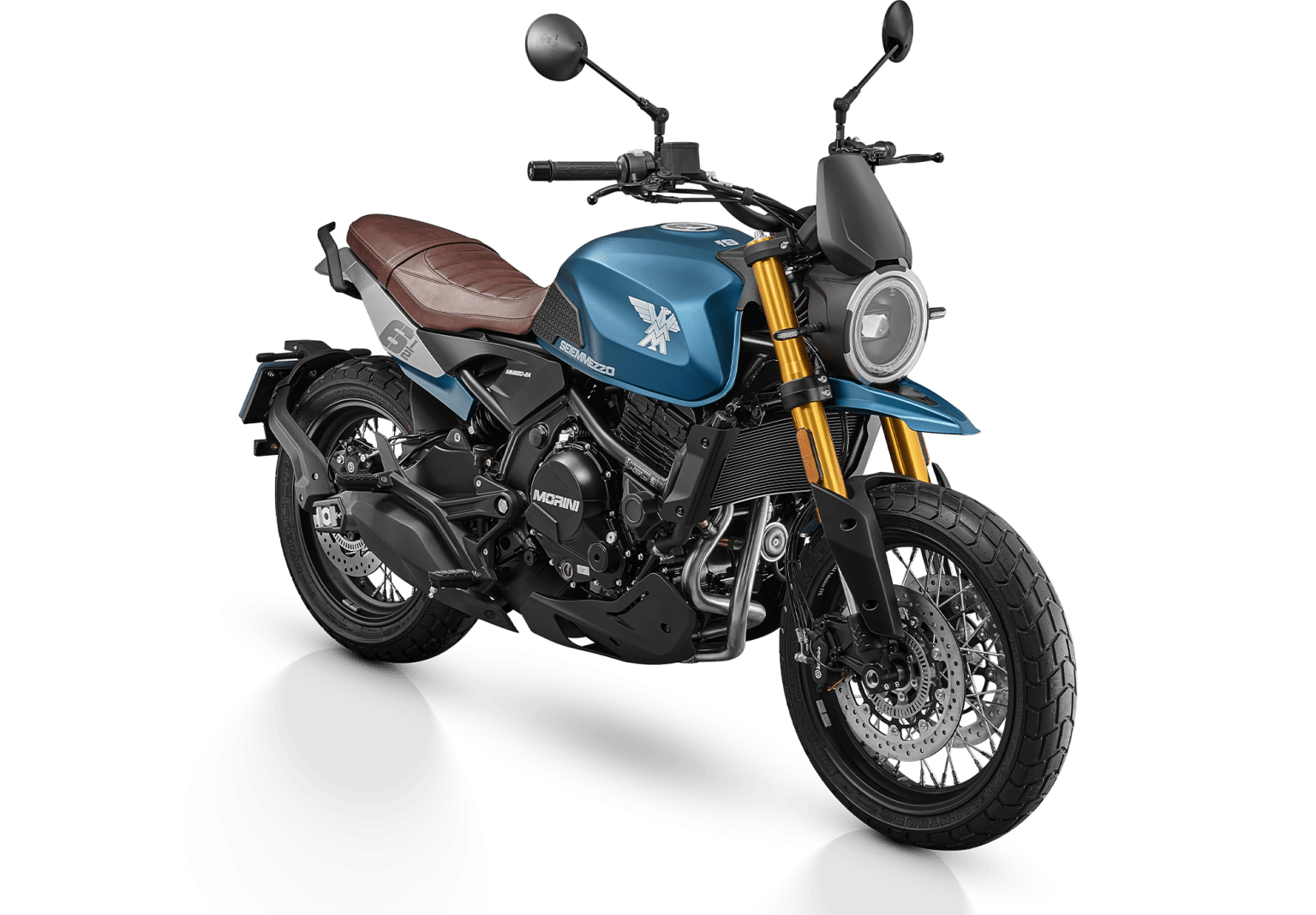 Moto Morini Seiemmezzo SCR 650 Blue Storm - Locos por las Motos