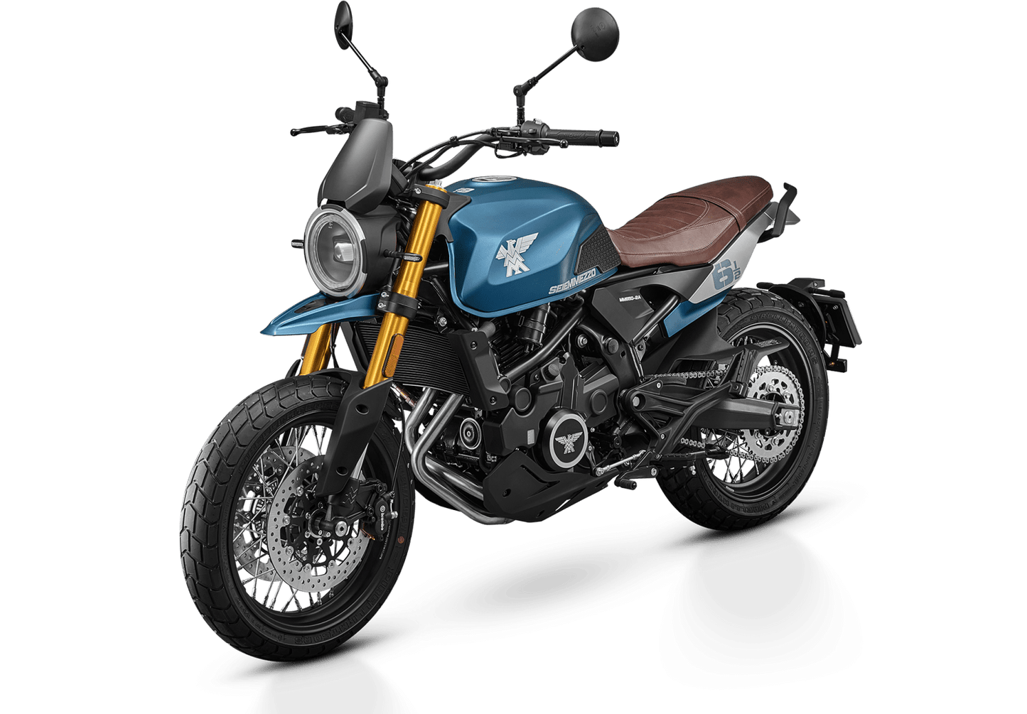 Moto Morini Seiemmezzo SCR 650 Blue Storm - Locos por las Motos