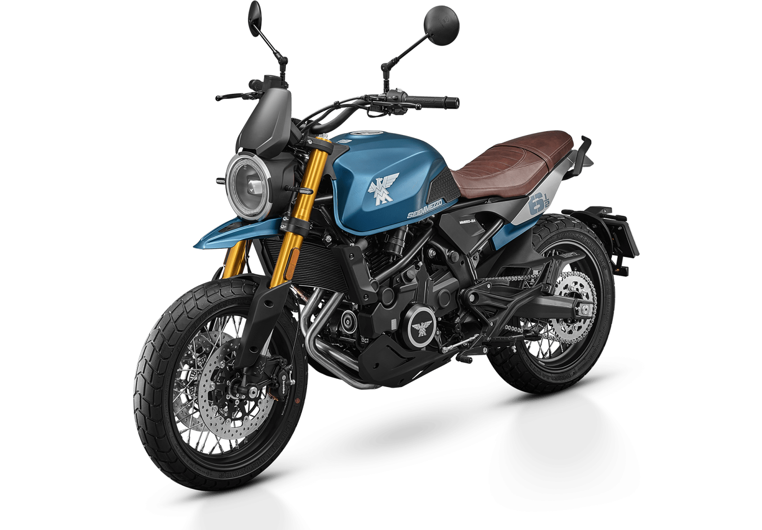 Moto Morini Seiemmezzo SCR 650 Blue Storm - Locos por las Motos