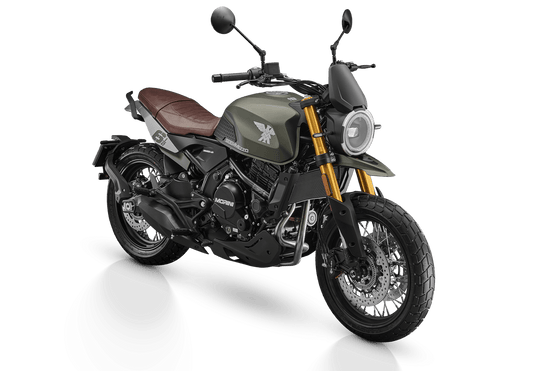 Moto Morini Seiemmezzo SCR 650 Navy Green - Locos por las Motos