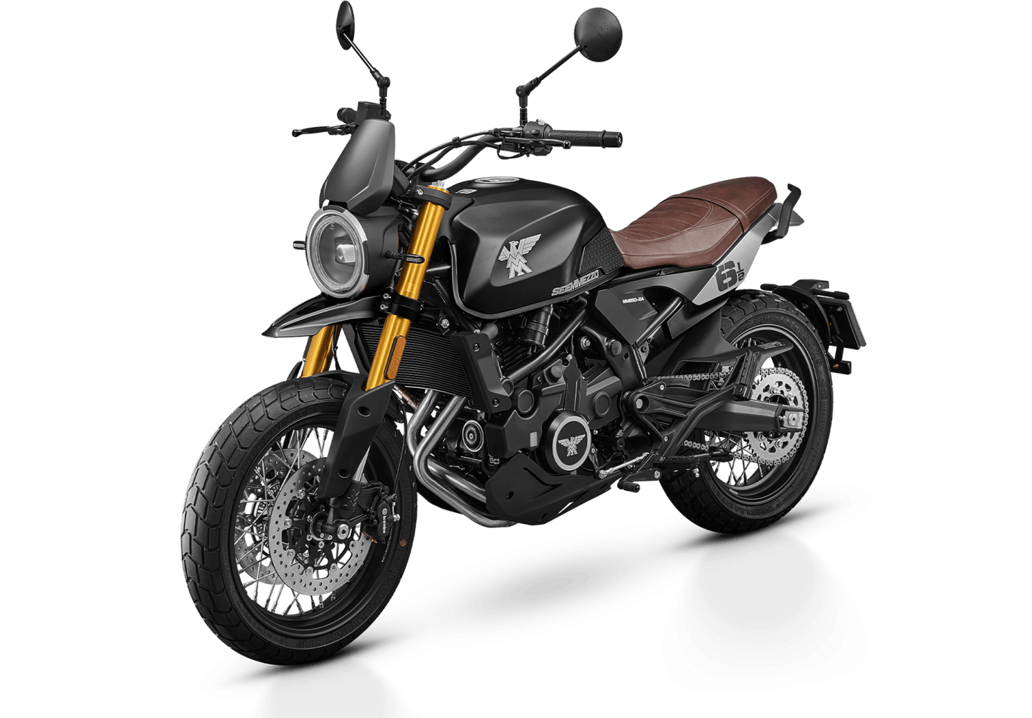 Moto Morini Seiemmezzo SCR 650 Night Black - Locos por las Motos
