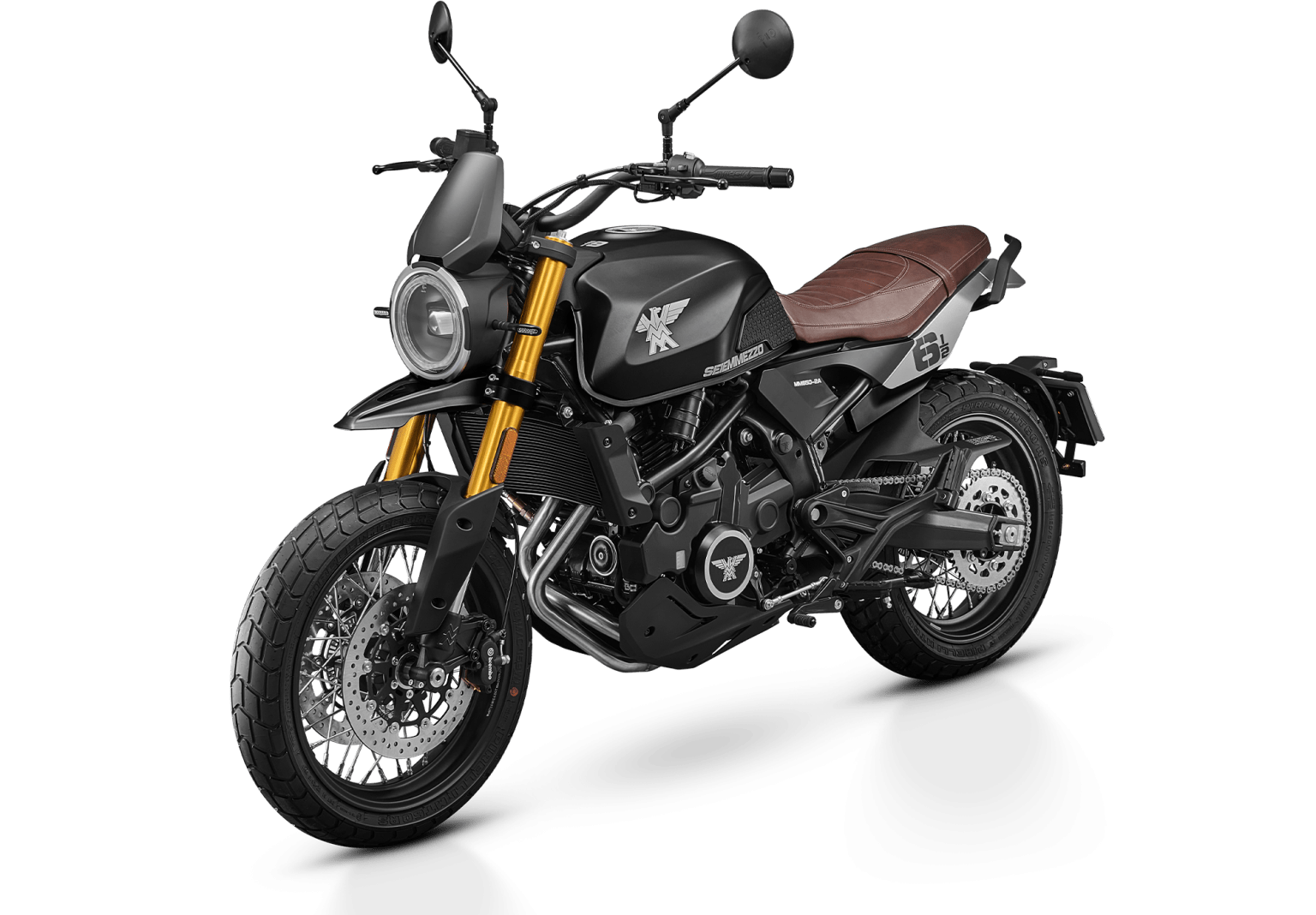 Moto Morini Seiemmezzo SCR 650 Night Black - Locos por las Motos