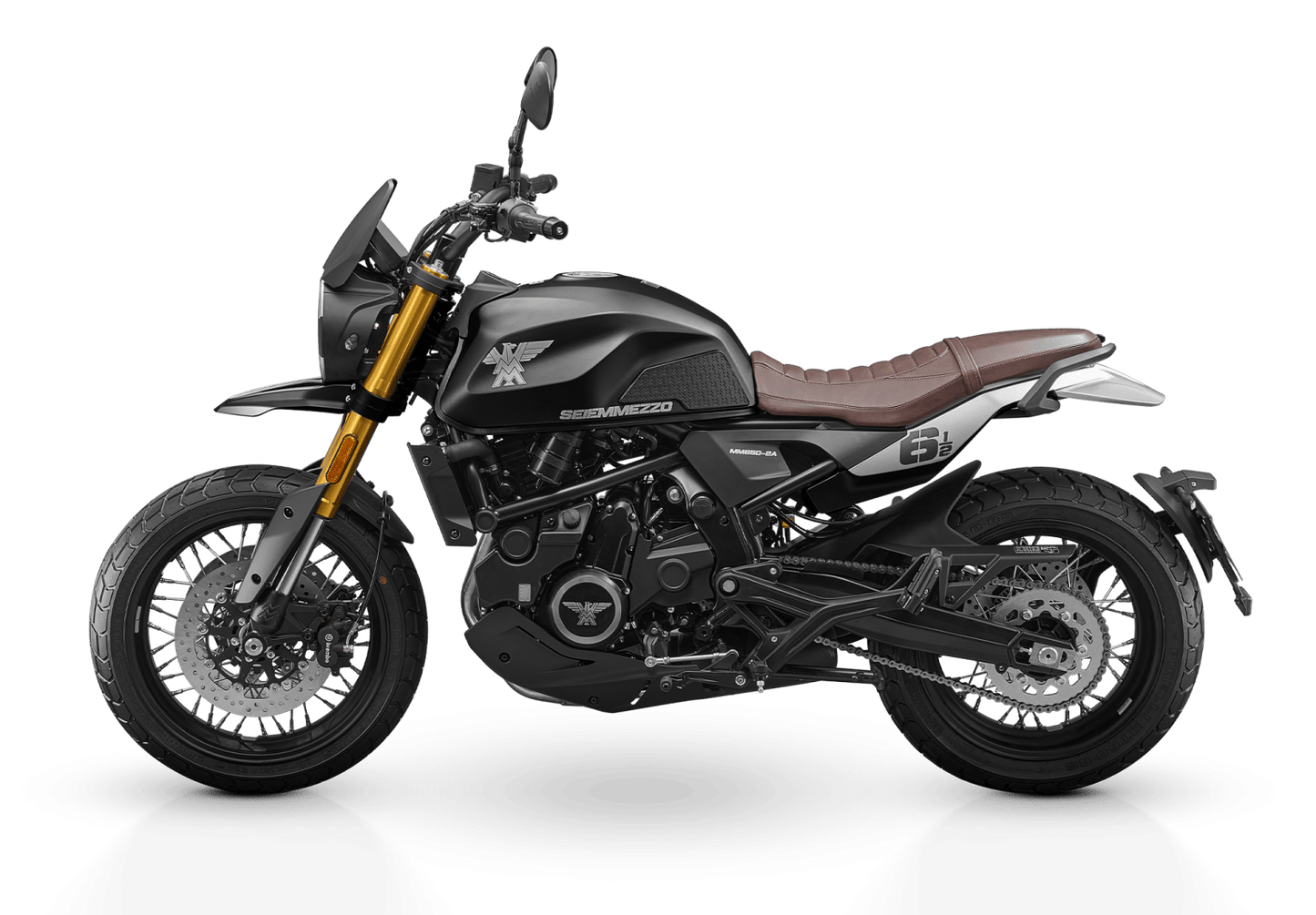 Moto Morini Seiemmezzo SCR 650 Night Black - Locos por las Motos