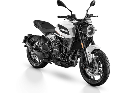 Moto Morini Seiemmezzo STR 650 Starlight White - Locos por las Motos