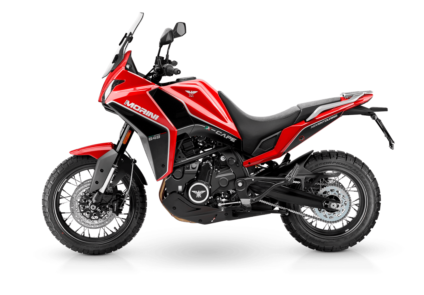 Moto Morini X - Cape 649 2025 Red Passion - Locos por las Motos