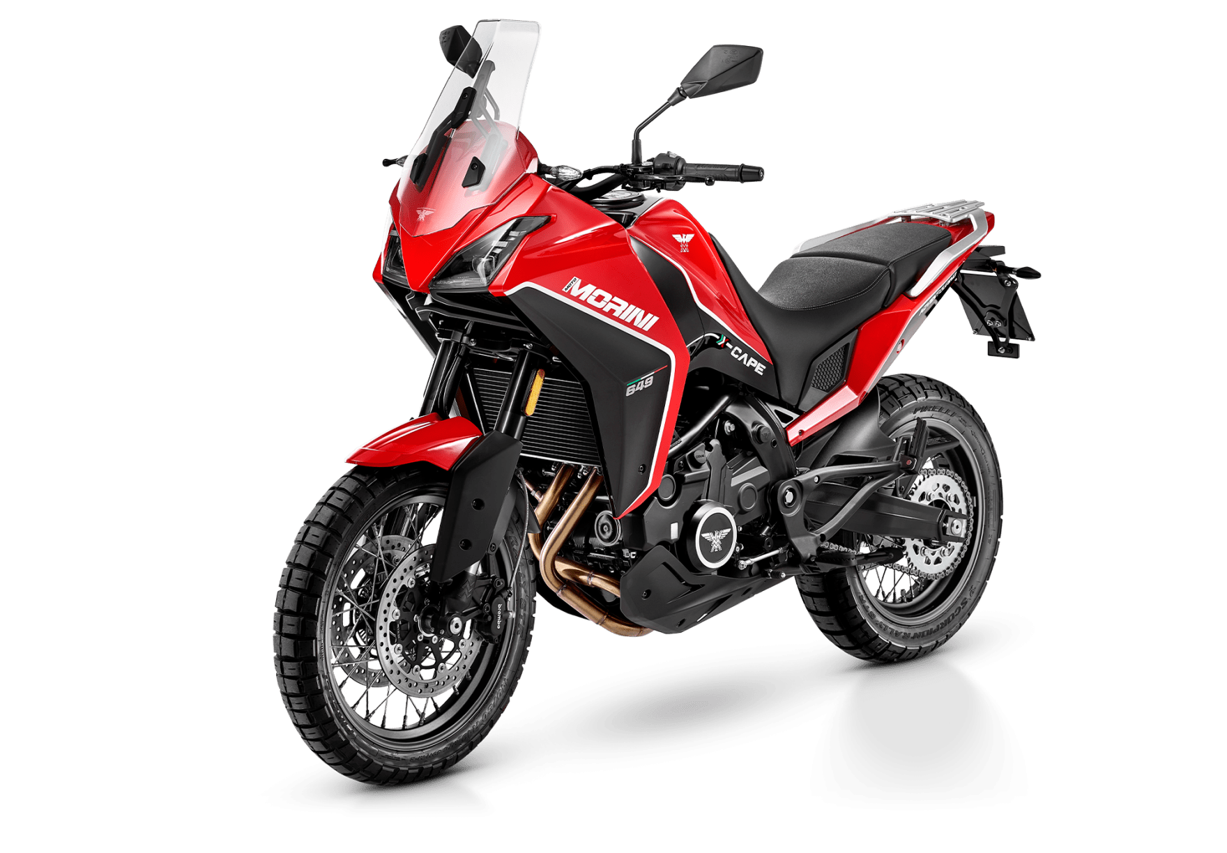 Moto Morini X - Cape 649 2025 Red Passion - Locos por las Motos
