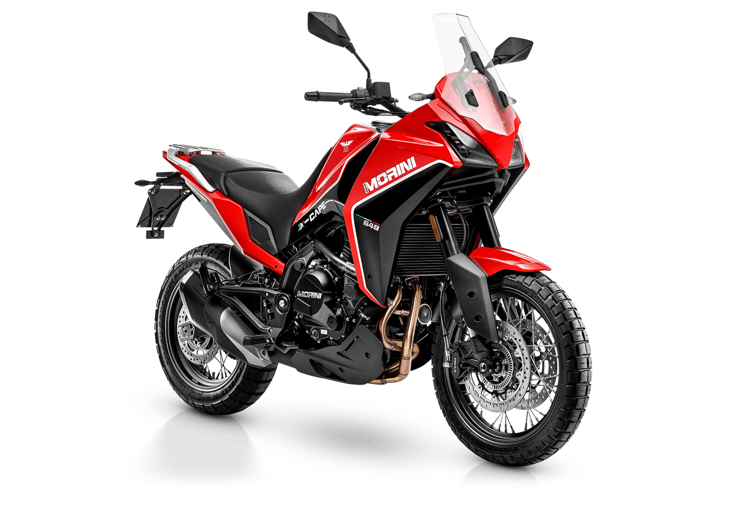 Moto Morini X - Cape 649 2025 Red Passion - Locos por las Motos