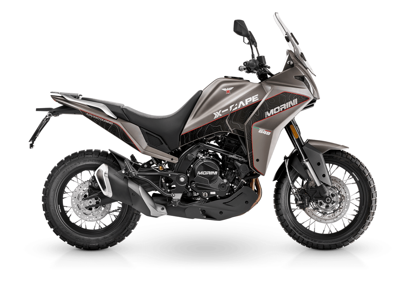 Moto Morini X - Cape 649 2025 Smoky Anthracite - Locos por las Motos