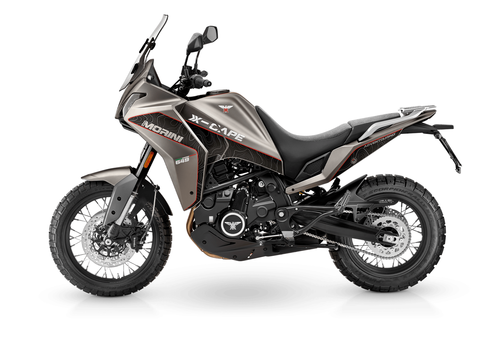 Moto Morini X - Cape 649 2025 Smoky Anthracite - Locos por las Motos